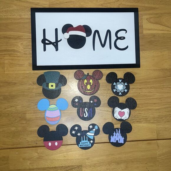 Mickey Mouse Art Disney Home Wall Decor - Picture 1 of 4